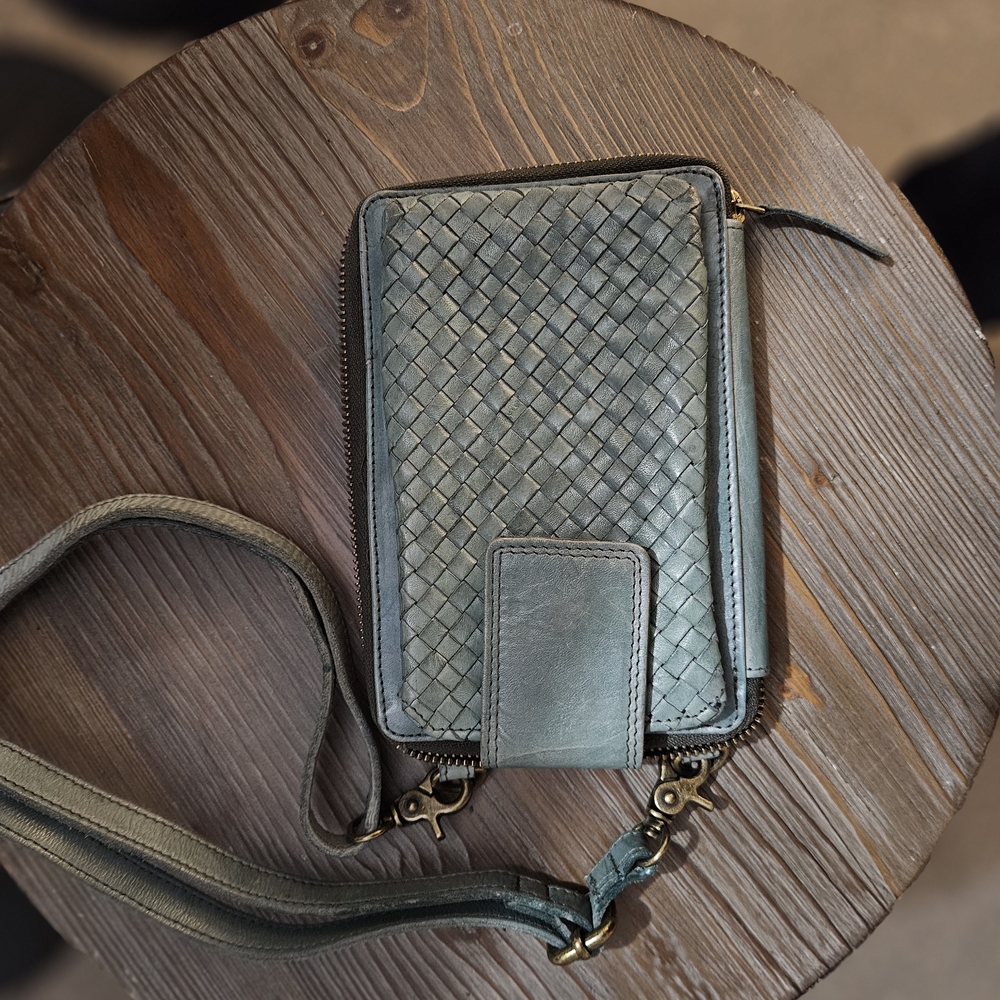 Beautiful Light Blue Crossbody Bag